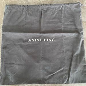 Anine Bing dust bag 18x17